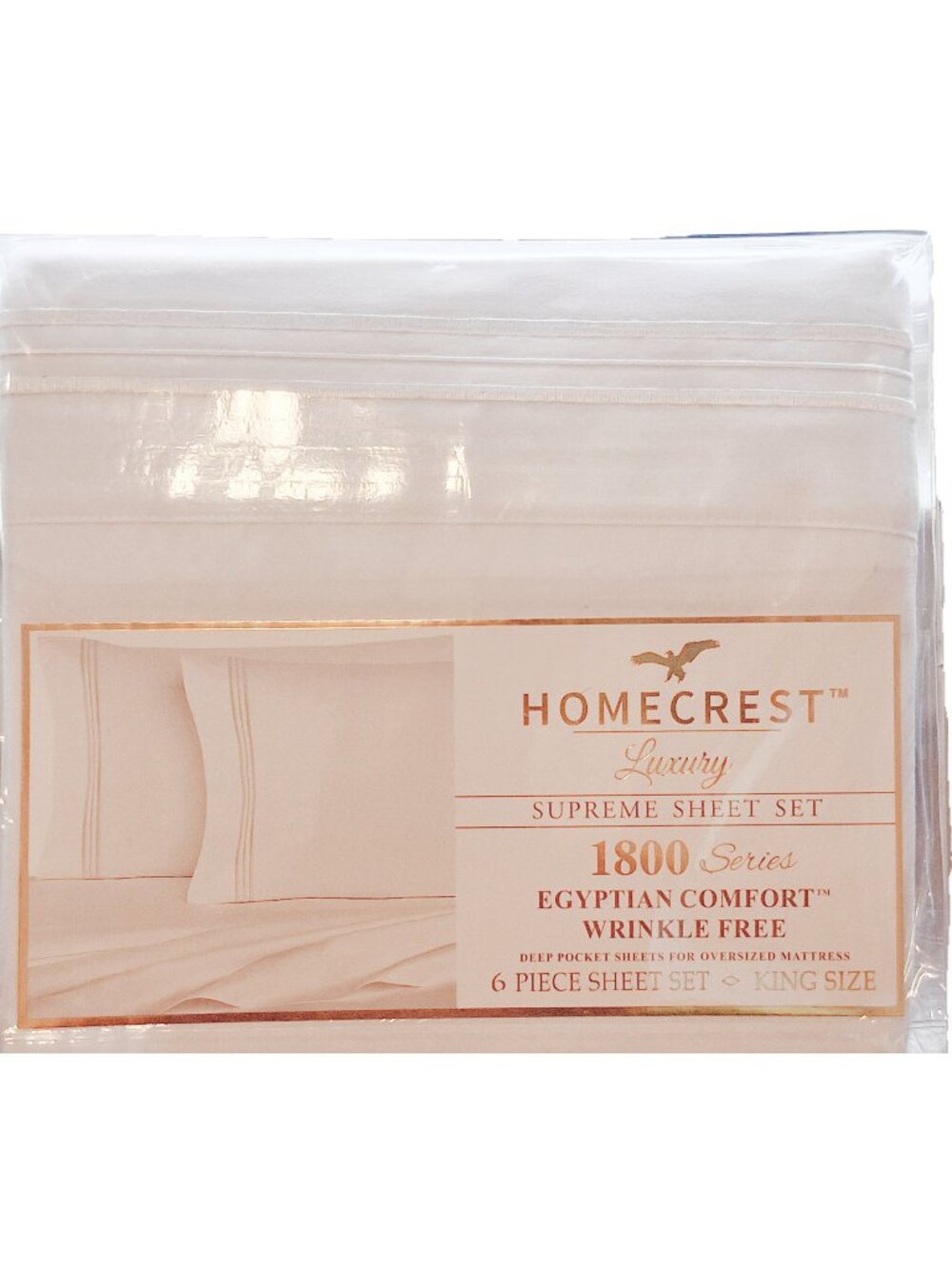 Bed Sheets Luxury Supreme 6 PC Sheet Set Sizes King